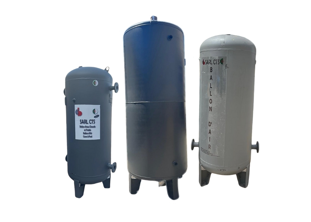 Ballons d’air eurl algeria chauffage – Capacité de 200 à 5 000 litres