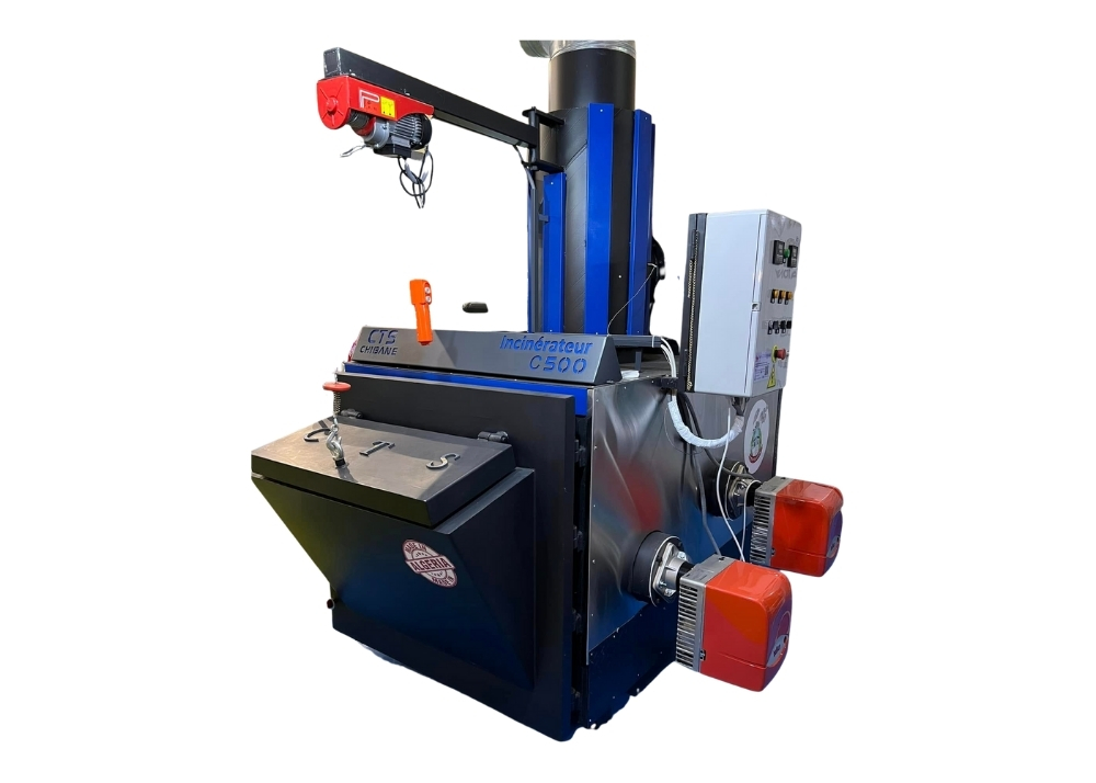 Incinérateurs de déchets CTS – Capacité de 100 à 800 kg