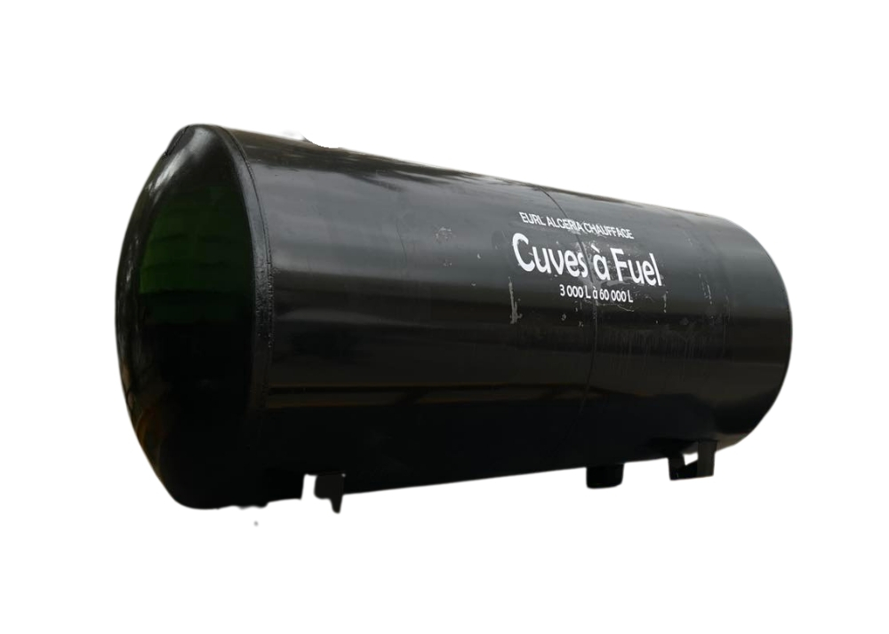 Cuves à fuel EURL ALGERIA CHAUFFAGE – Capacité de 2 000 à 100 000 litres