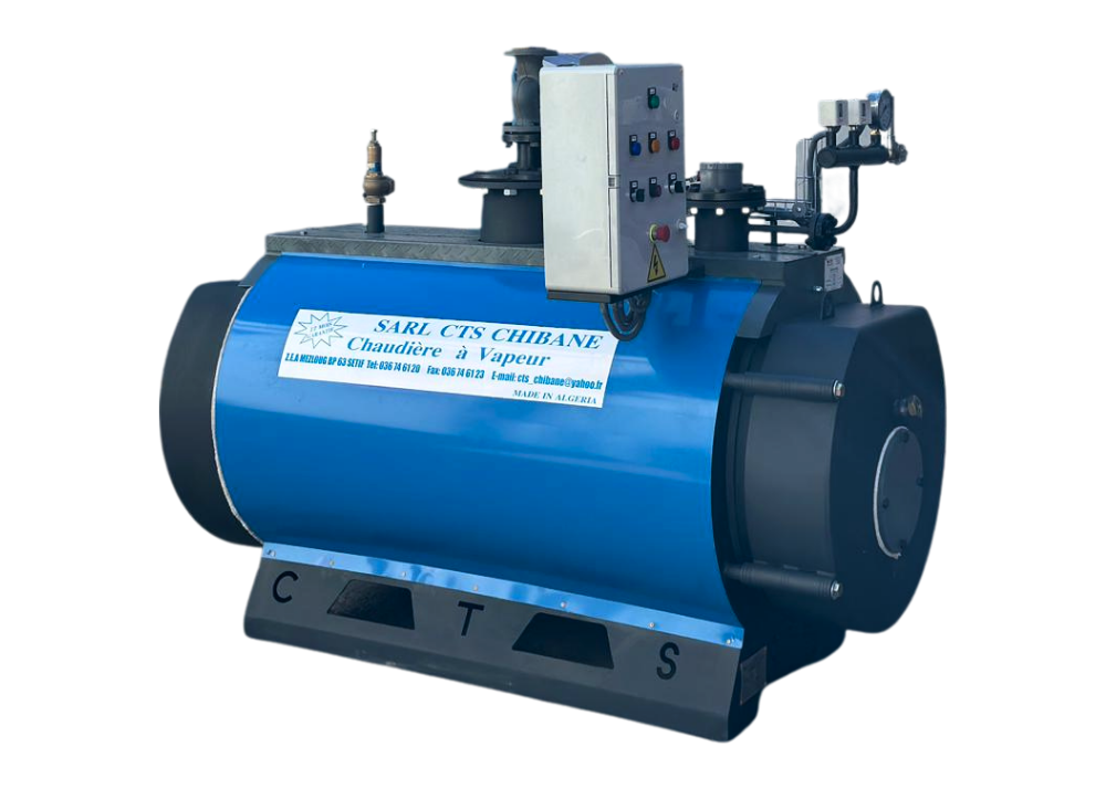 Chaudière à vapeur VP250 – 250 kg/h | Puissance 290,75 kW